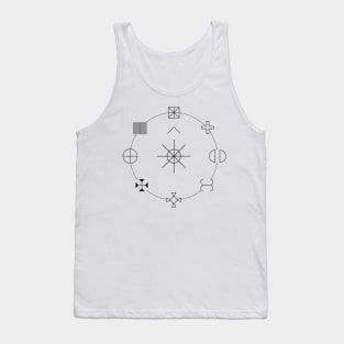 Circle of symbolism Tank Top